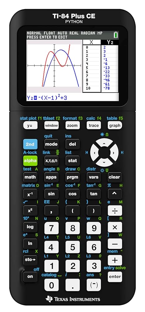 Texas Instruments TI84PLSCEBLUBRY グラフ電卓
