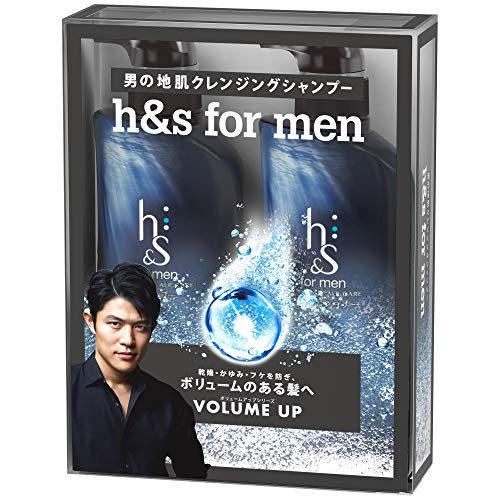 H S For Men セット ボリュームアップ ポンプ シャンプー 370ml コンディショナー 370gの通販はau Pay マーケット Surprise