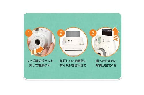 Fujifilm インスタントカメラ チェキ Instax Mini8プラス 接写レンズ 純正ショルダーストラップ付き バニラ Ins Mini 8plus Vanillaの通販はau Pay マーケット Surprise