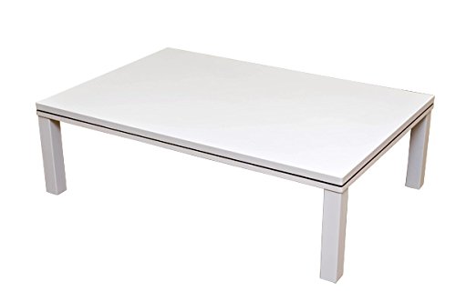 NEWファッションコタツ120cm幅 長方形 ホワイト DCF-120WH