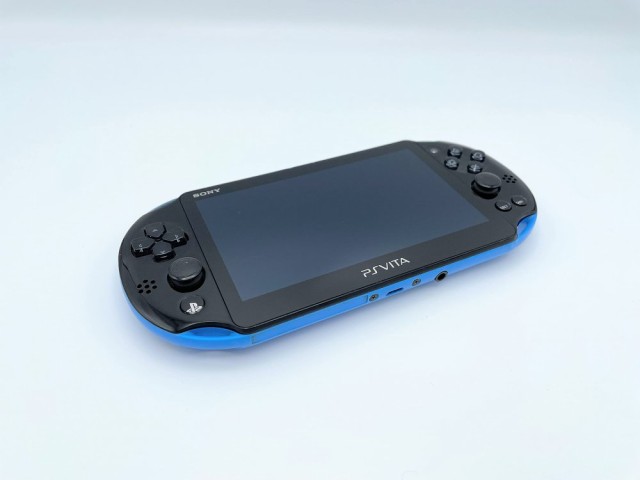 中古 PlayStation Vita Super Value Pack Wi-Fiモデル ブルー/ブラック ...