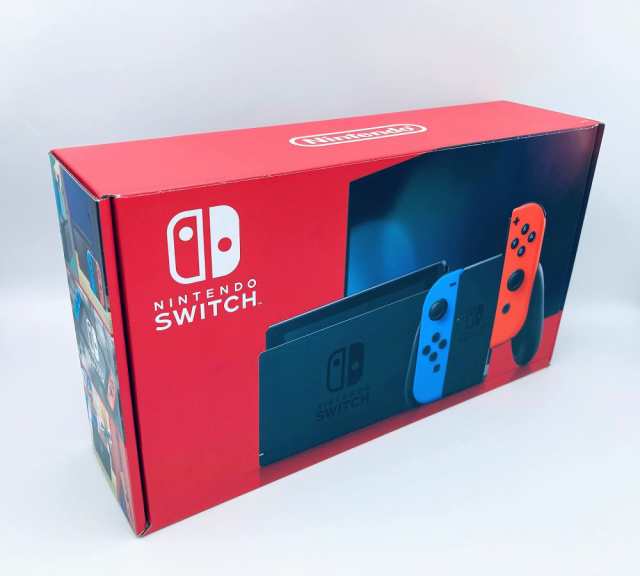 中古 Nintendo Switch Joy-Con(L) ネオンブルー/(R) ネオンレッドの