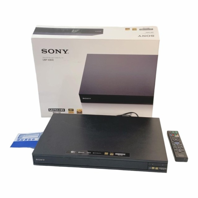 SONY 4K Ultra HD ブルーレイ プレーヤー UBP-X800 - www