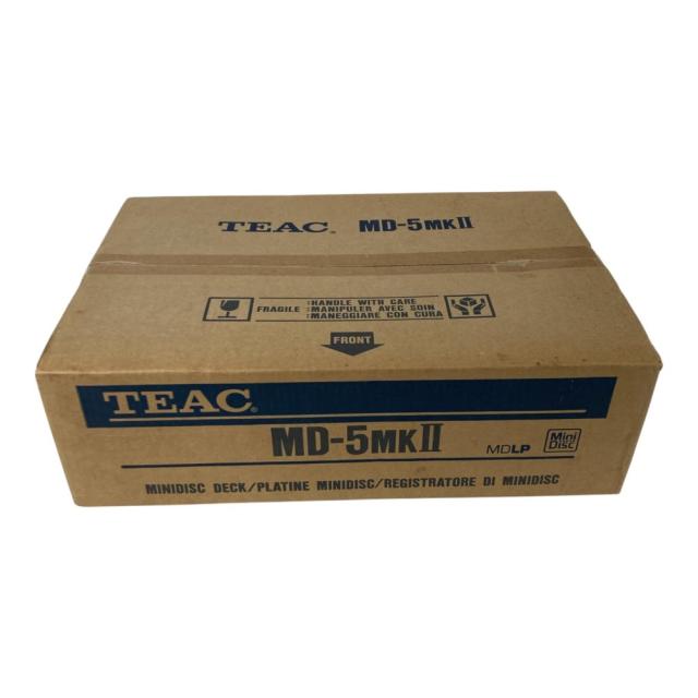 TEAC MDデッキ　MD-5 MK2 TEAC MD-5の仕様 ティアック