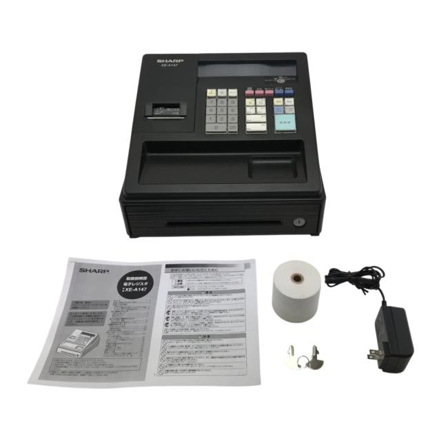 SHARP XE-A147-B レジスター | シャープ 電子レジスタ 8部門 シャープ