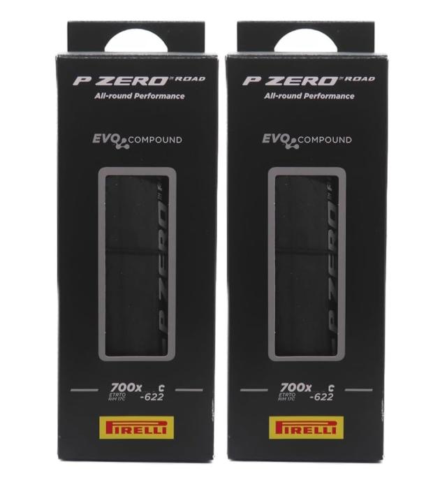 2本セット PIRELLI(ピレリ) P ZERO ROAD クリンチャータイヤ Pゼロ ロード WO 700C (700x24c(24-622)) [並行輸入品]