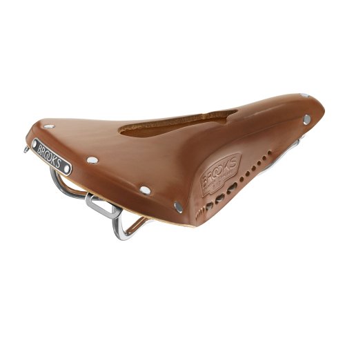 BROOKS(ブルックス) レザーサドル 穴空け加工を施した伝統のクラシックモデル B17 IMPERIAL CHROME HONEY_4