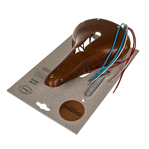 BROOKS(ブルックス) レザーサドル 穴空け加工を施した伝統のクラシックモデル B17 IMPERIAL CHROME HONEY_1