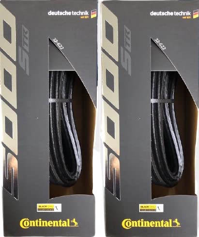 2本セット Continental(コンチネンタル) Grand Prix 5000 S TR グランプリ5000 S TR チューブレス (28-622 (700 x 28C), ブラック) [並行輸入品]_4