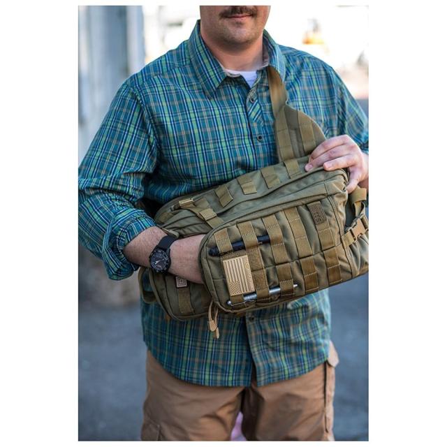 個人装備 5.11 Tactical MOAB10 5.11 Tactical RUSH MOAB 10 Sling Pack 18L â€“ Tactical Sling Bag