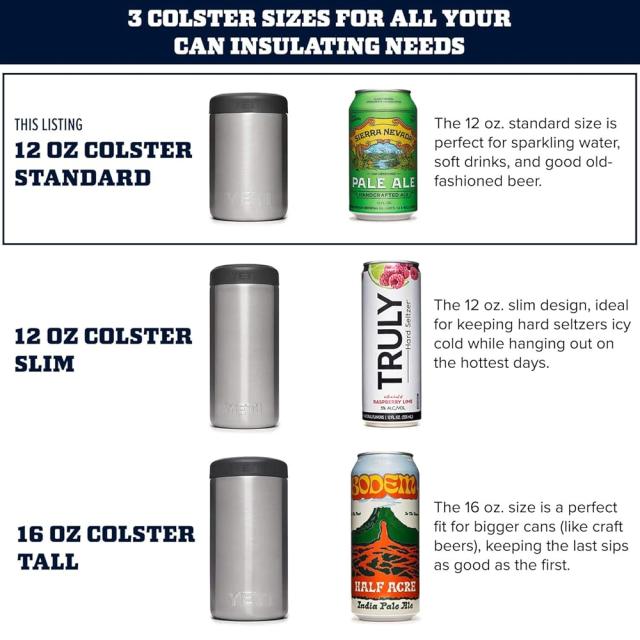 YETI（イエティ）ランブラー 12オンス コルスター 保冷用缶ホルダー 標準サイズの缶用_1