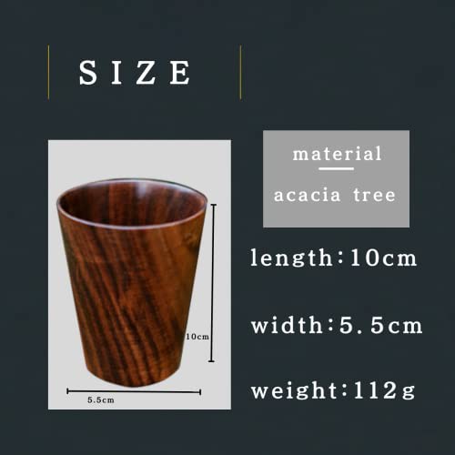 Meruform] wooden cup 木製コップ コップ アカシア 職人 手作り