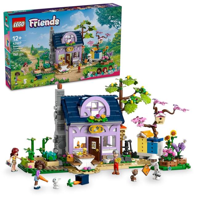 レゴ LEGO フレンズ ミツバチ農家とお花畑 42669