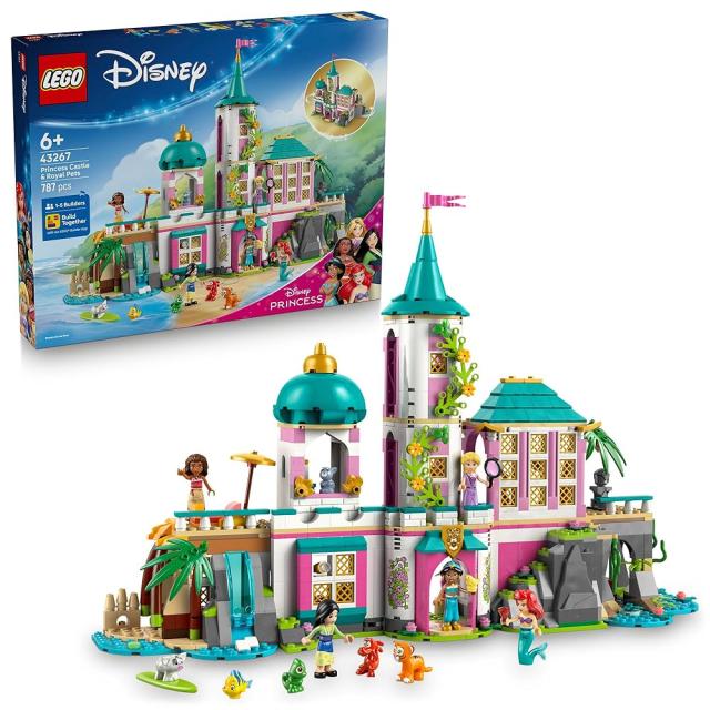レゴ LEGO ディズニープリンセス プリンセスのお城とペット 43267