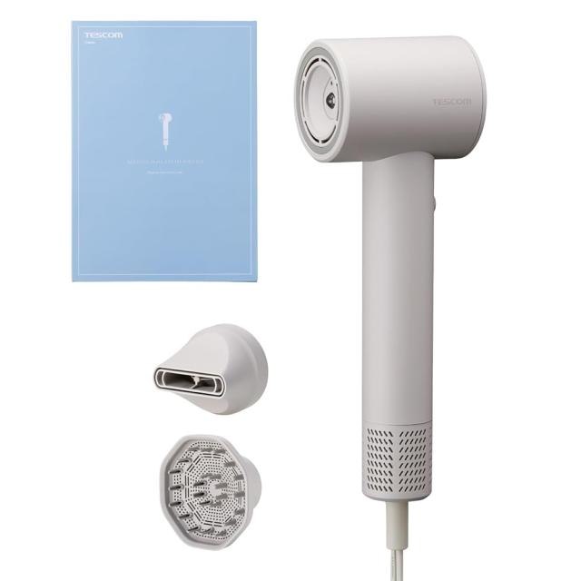 テスコム TESCOM ドライヤー マイナスイオン ベージュ TD863A-C 5モード センシング機能 ディフューザー付 退色抑制