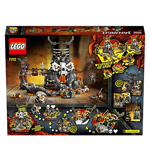 レゴ(LEGO) ニンジャゴー 魔界の砦 スカルジャイル 組み立てセット ゲーム ミニフィギュア8体 9才以上向けおもちゃ 71722_5