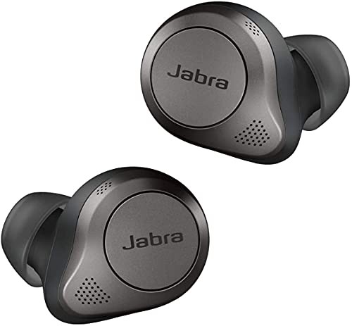 Jabra Elite 85t ワイヤレスイヤホン bluetooth アクティブノイズキャンセリング チタニウムブラック マルチポイント対応 2台同時接続 外