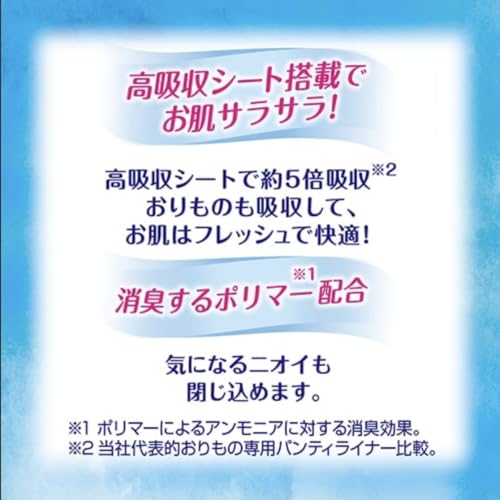 【まとめ買い】チャームナップ 吸水さらフィ パンティライナー コンパクト 3cc 無香料 44枚×6個セット ユニ・チャーム