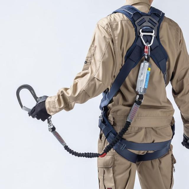 藤井電工 新規格 ハーネス用ランヤード 〔2股ノビロンランヤード〕 THL