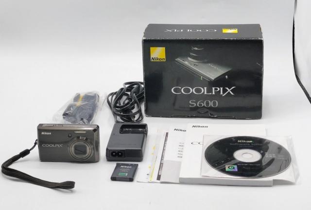【 中古 】Nikon デジタルカメラ COOLPIX S600 アーバンブラック COOLPIXS600B