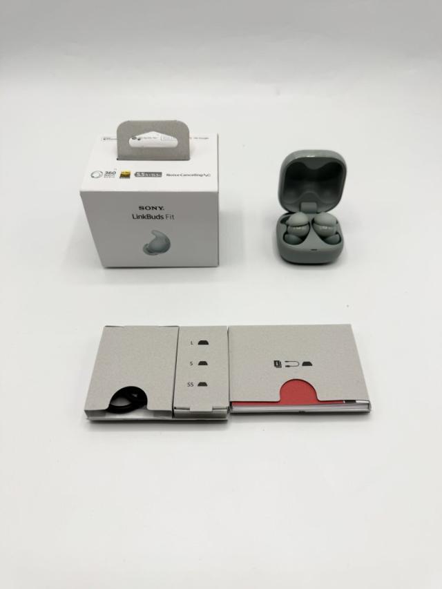 【中古 動作確認済】 ソニー(SONY) ワイヤレス ノイズキャンセリング イヤホン LinkBuds Fit WF-LS910N GZ グリーン