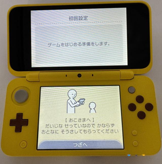 中古 動作確認済】 Newニンテンドー2DS LL ピカチュウエディションの 