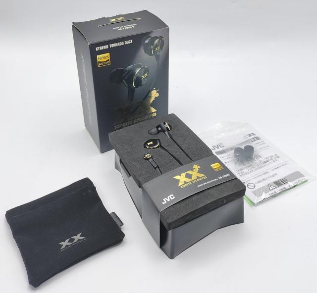 【中古 動作確認済】 JVCケンウッド JVC カナル型イヤホン XXシリーズ ハイレゾ対応 重低音 ブラック HA-FX99X-B