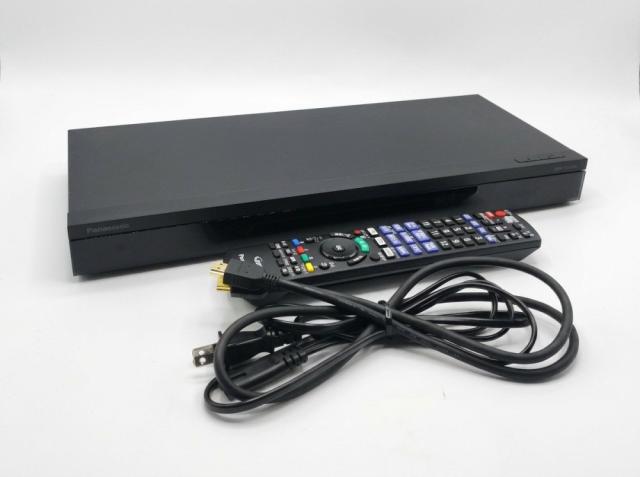 【中古 動作確認済】 パナソニック 2TB 3チューナー ブルーレイレコーダー 4Ｋチューナー内蔵ディーガ DMR-4TS204S