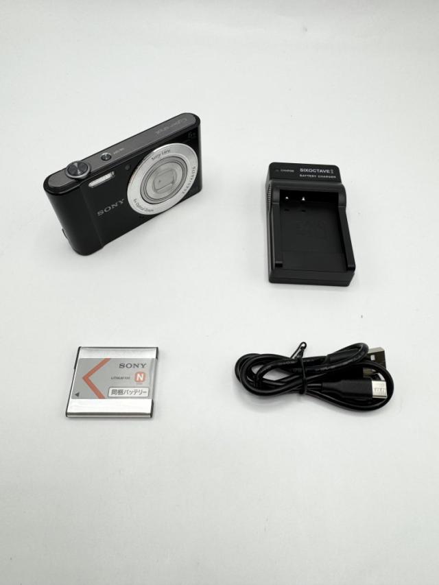 【中古 動作確認済】 SONY(ソニー) デジタルカメラ Cyber-shot W810 光学6倍 ブラック DSC-W810-B