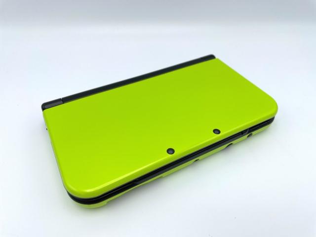 【中古 動作確認済】 Newニンテンドー3DS LL ライム×ブラック
