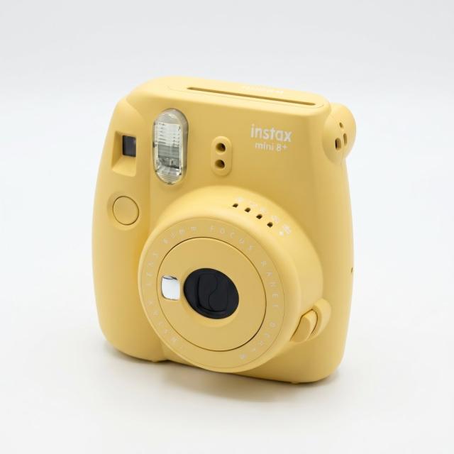 【中古 動作確認済】 FUJIFILM インスタントカメラ チェキ instax mini8プラス ハニー