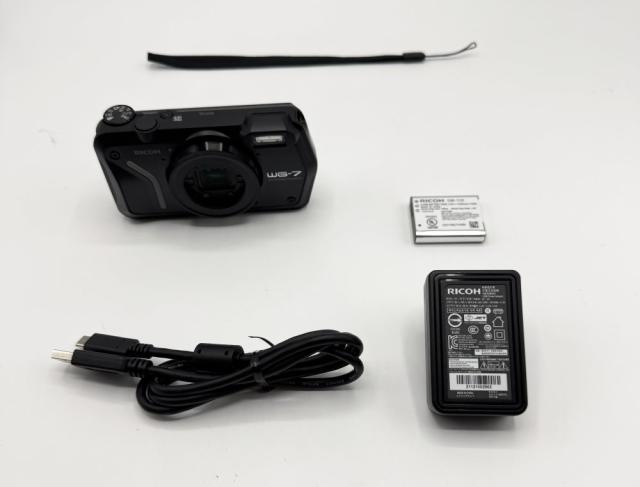 【中古 動作確認済】 RICOH WG-7 ブラック