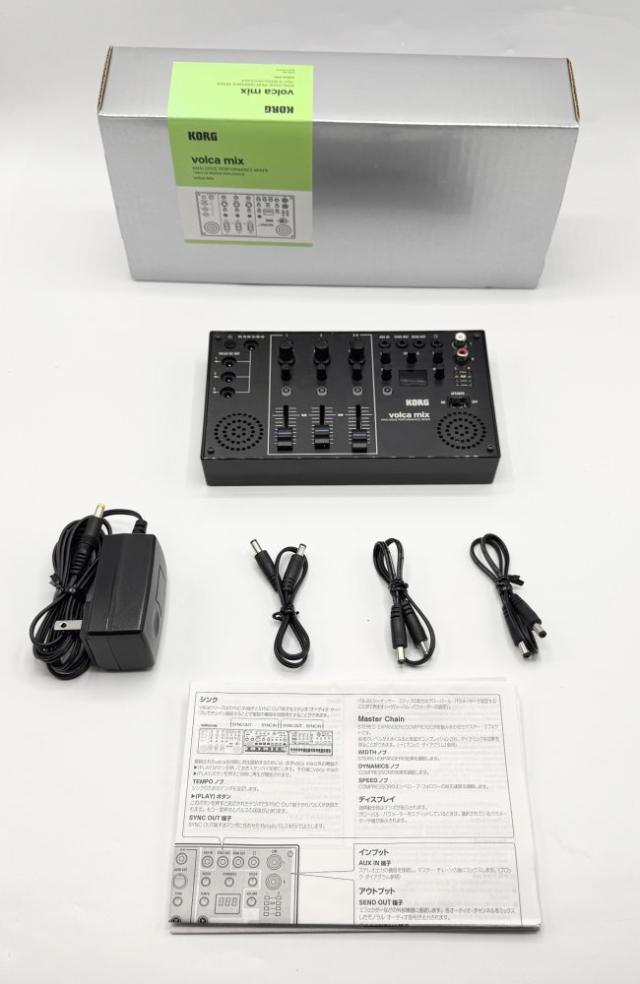 中古 動作確認済】KORG 4チャンネル・アナログ・ミキサー volca mix