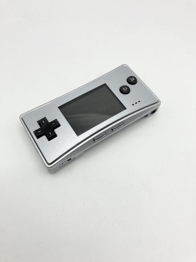 【中古 動作確認済】 ゲームボーイミクロ (シルバー)