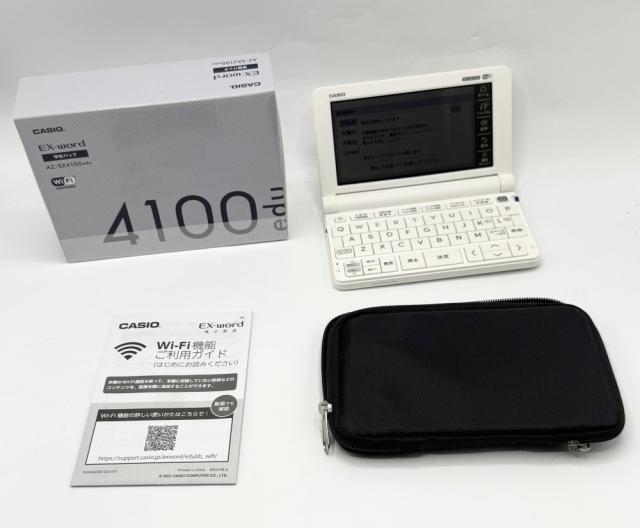 【中古 動くこと見さだめる済】 陰電子字引き AZ-SX4100edu AZ-SX4100edu