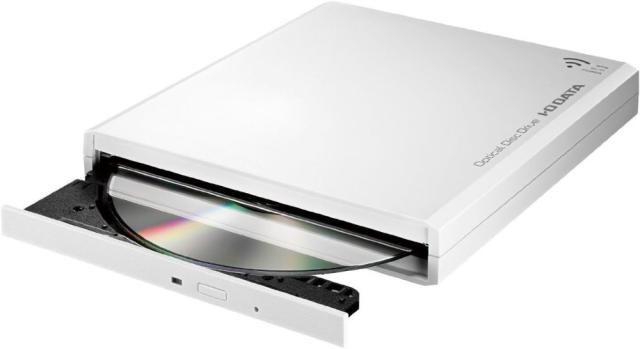 【中古 動作確認済】 I-O DATA スマホ タブレット DVD視聴/CD取込 Wi-Fiモデル DVRP-W8AI