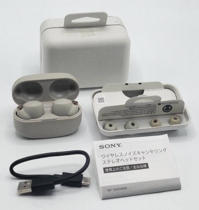 中古 動作確認済】 ソニー ワイヤレスノイズキャンセリングイヤホン WF