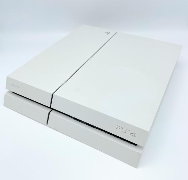 中古 PlayStation4 グレイシャー・ホワイト 500GB (CUH1100AB02)【メーカー生産終了】 [video game]