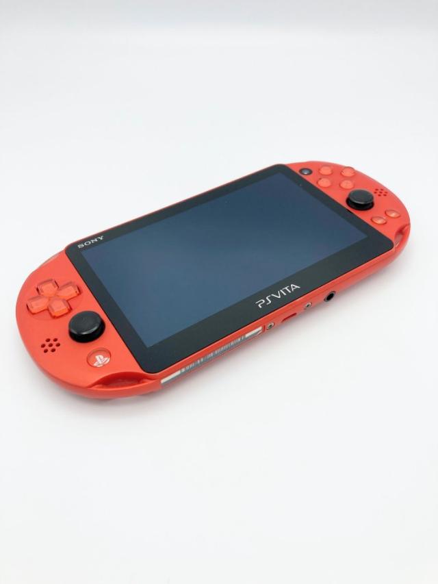 中古 PlayStation Vita Wi-Fiモデル メタリック・レッド (PCH-2000ZA26) PSVita ヴィータ ソニー SONY 送料無料