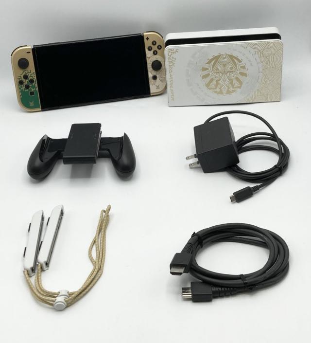 中古 Nintendo Switch(有機ELモデル) ゼルダの伝説 ティアーズ オブ ザ キングダムエディション [video game]の通販は 27,211円