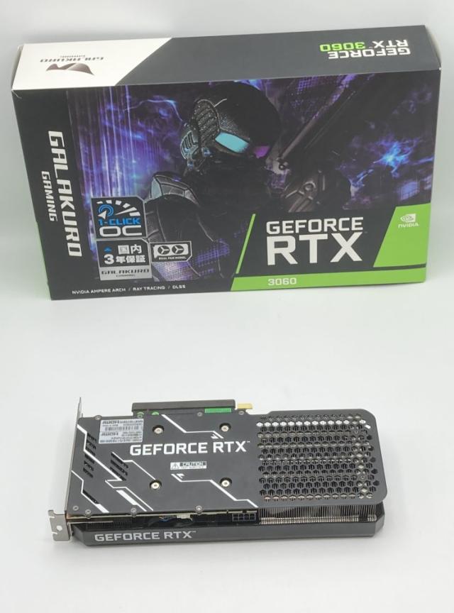 Galakuro RTX3060 玄人志向 NVIDIA GeForce RTX3060 搭載 グラフィック