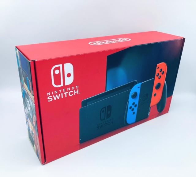 【中古】Nintendo switch 本体（ネオンブルー・ネオンレッド） Amazon.co.jp: 【整備済み品】 Nintendo Switch ネオンブルー