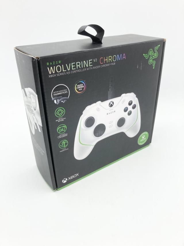 RAZER WOLVERINE V2 XBOXコントローラー 新品未開封 中古 Razer Wolverine V2 Chroma (White) PC&XBOX用