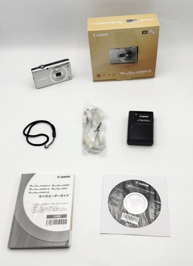 Canon デジタルカメラ PowerShot A2400 IS シルバー 4630 Canon