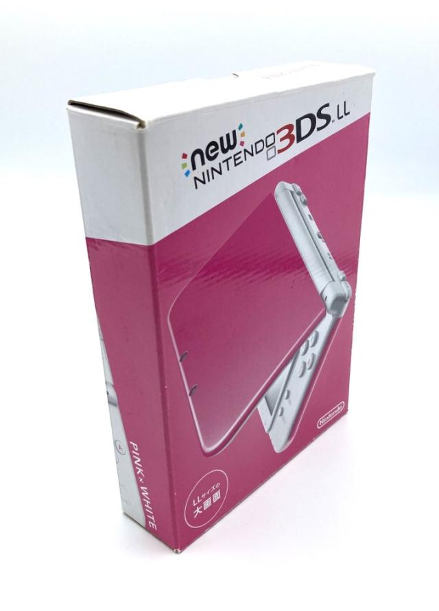 任天堂 - にっくん 【中古良品】 New 3DS LL ピンク × ホワイト 箱付・良品】任天堂 3DS LL ピンク×ホワイト 懐かしの名作を大