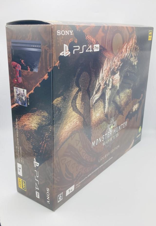 中古】PlayStation 4 Pro MONSTER HUNTER: WORLD LIOLAEUS