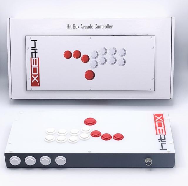 中古 hitBOX PS4 Switch&PC対応 レバーレスゲームコントローラー 日本語パッケージ