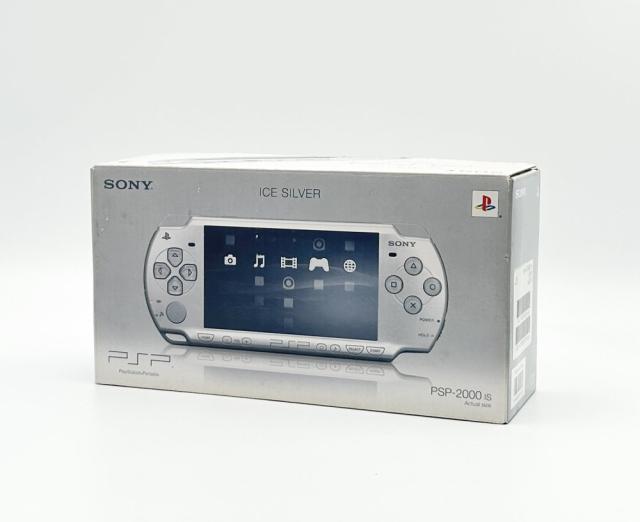 SONY PSP 本体 シルバー 6-136 PSP-3000 本体 ミスティック