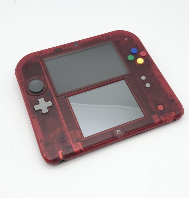 中古 ニンテンドー2DS ポケットモンスター 赤 限定パック
