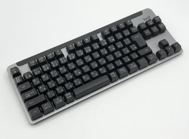 中古 ロジクール SIGNATURE K855GR 無線 メカニカルキーボード TTC製 赤軸 グラファイト K855_1